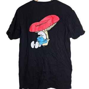 Smurfs Sleepy Graphic Tee Shirt Size Large